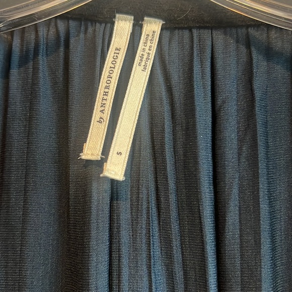 Anthropologie mixed media black duster-size small - Picture 3 of 6